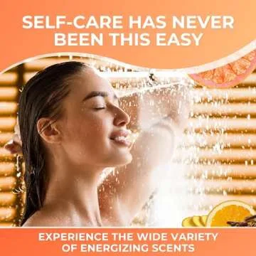 Cleverfy Shower Steamers Aromatherapy - Pack of 18 Energy Restoring Shower Bombs with Essential Oils. Self Care Birthday Gifts for Women and Valentines Day Gifts for Her and Him.