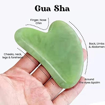 Gua Sha & Jade Roller for Beautiful Skin and Relaxation