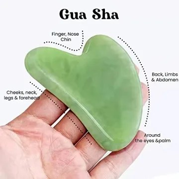 Gua Sha & Jade Roller for Beautiful Skin and Relaxation