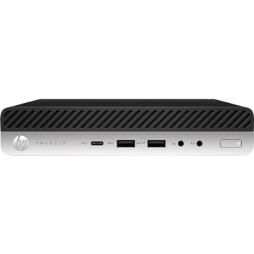 Compact HP EliteDesk 800 G4 Mini Desktop PC for Business