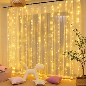 MAGGIFT 304 LED Curtain Lights for Indoor & Outdoor Decoration
