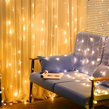 MAGGIFT 304 LED Curtain Lights for Indoor & Outdoor Decoration