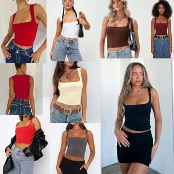 Stylish Abardsion Women’s Sexy Crop Top for Summer