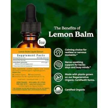 Lemon Balm Extract - Natural Stress Relief Solution