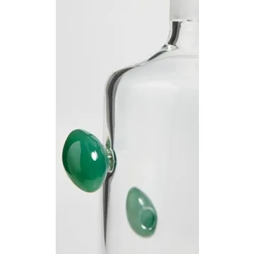 Elegant 550ml Hand-Blown Olive Bottle by Maison Balzac