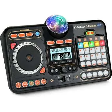 VTech KidiStar DJ Mixer for Kids - Black
