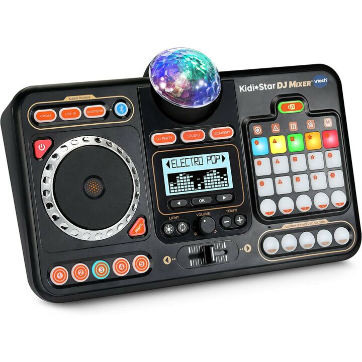 VTech KidiStar DJ Mixer for Kids - Black