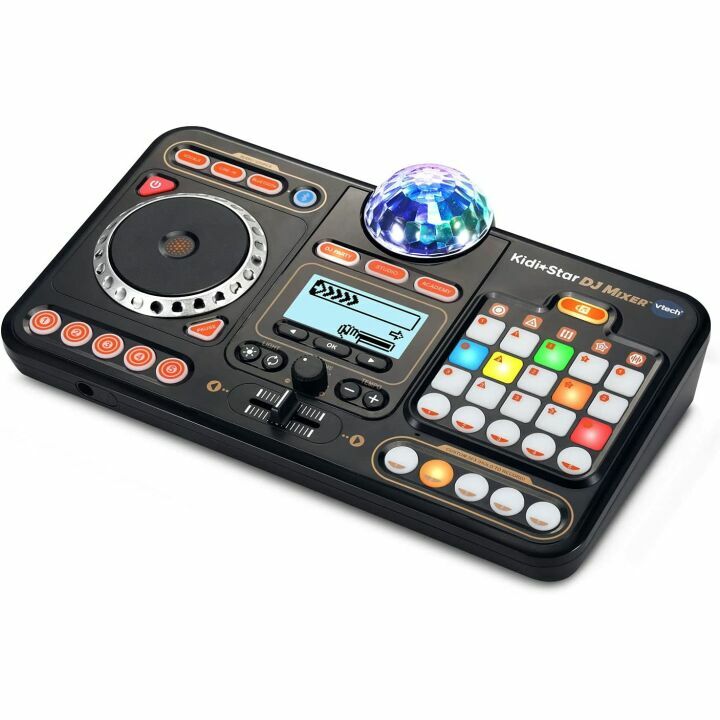 VTech KidiStar DJ Mixer for Kids - Black