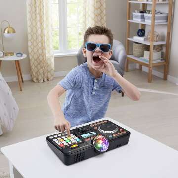 VTech KidiStar DJ Mixer for Kids - Black