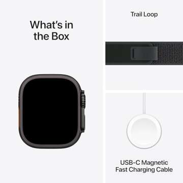 Apple Watch Ultra 2 GPS + Cellular 49mm Rugged Titanium Case