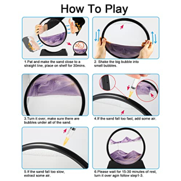 Dynamic 10" Sand Art Picture - Deep Sea Decor