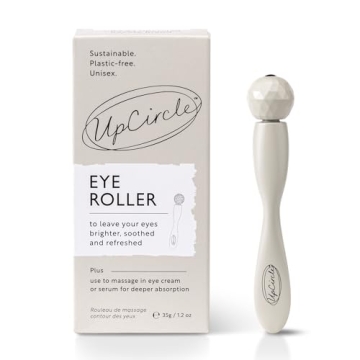 UpCircle Eye Roller 1pc – Metal + Plastic-Free – For Dark Circles + Puffy Eyes – With Cooling ...