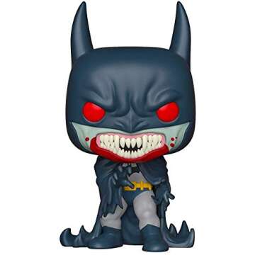 Funko Batman [Red Rain] Pop Heroes Vinyl Figure & 1 Compatible Graphic Protector Bundle (37253 - B)