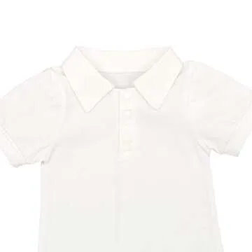 Baby Boys Formal Suit Cake Smash Outfit 1st/2nd Birthday Party Romper Shirt + Suspenders Shorts Bib pants + Bowtie 3Pcs Set Summer Wedding Baptism Christening Clothes for Photo Shoot Khaki 6-12M