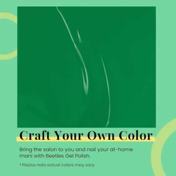 Beetles Green Gel Nail Polish for Stunning Manicures