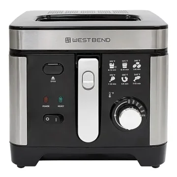 West Bend Deep Fryer with Adjustable Temperature Control 3-Liter