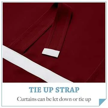 RYB HOME Blackout Curtain for Ultimate Privacy and Style