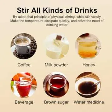 Smart Self-stirring Coffee Mug with LCD Thermometer