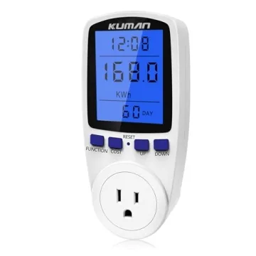 Kuman KW47-US Electricity Usage Monitor for Energy Efficiency