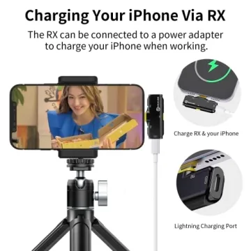 Hollyland Lark C1 Wireless Lavalier Mic for iPhone