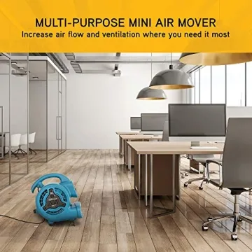 XPOWER P-80A Mini Air Mover for Cooling and Drying
