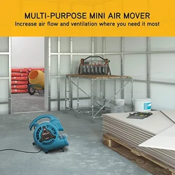 XPOWER P-80A Mini Air Mover for Cooling and Drying