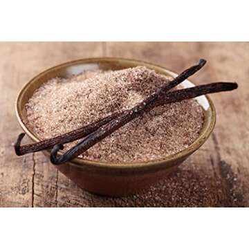 Pure Vanilla Bean Sugar with Madagascar Beans - 12 Oz