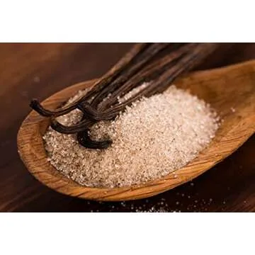 Pure Vanilla Bean Sugar with Madagascar Beans - 12 Oz