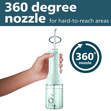 Philips Sonicare Cordless Power Flosser 3000 with Quad Stream Technology