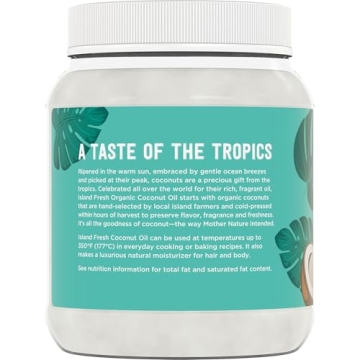 Island Fresh Organic Coconut Oil for All Your Needs