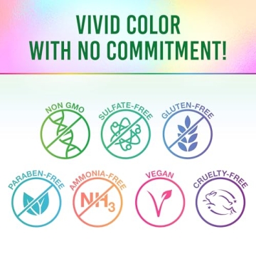 Punky Temporary Green Hair Color Spray, 3.5 oz