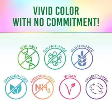 Punky Temporary Green Hair Color Spray, 3.5 oz