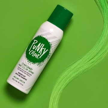 Punky Temporary Green Hair Color Spray, 3.5 oz