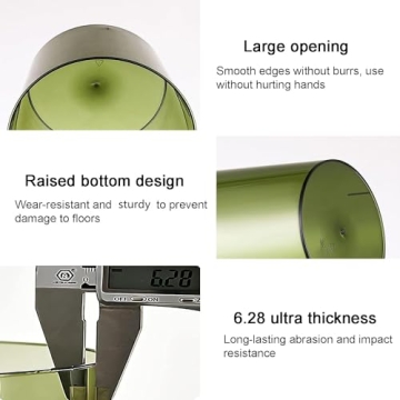 Buy Anyoifax Small Plastic Trash Can for Any Room