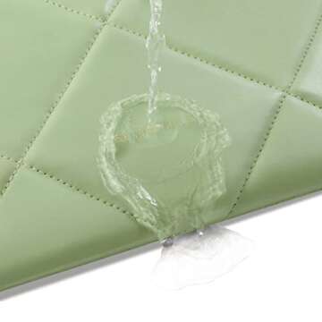 Comfyable Cute Tablet Sleeve for Women, Compatible for iPad Pro 11 Inch M4 M2 4th / 3rd Gen 2022/2021 / iPad Air M2 2024 2022 & Smart/Magic Keyboard w/Pencil Holder - Quilted PU Leather Slim Bag Case