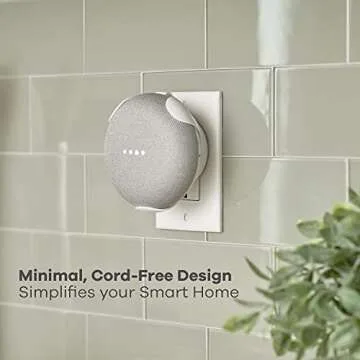 360 PowerClip Mount for Google Home Mini - 360 Rotatable Stand