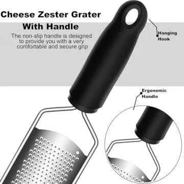 Cheese Zester Grater Handheld for Effortless Zesting