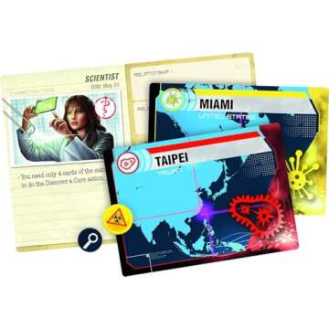 Pandemic Legacy Season 1 Blue Edition Board Game for Adults and Family | Cooperative Board Game | Ages 13+ | 2 to 4 players | Average Playtime 60 minutes | Made by Z-Man Games