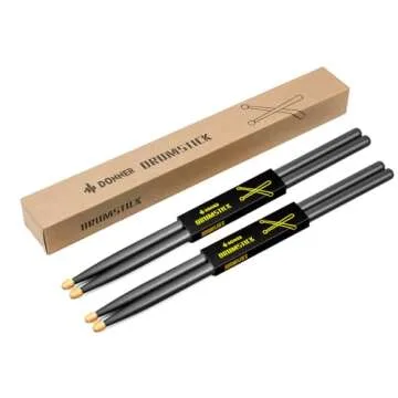 Donner 5A Maple Drumsticks - 2 Pairs with Bag