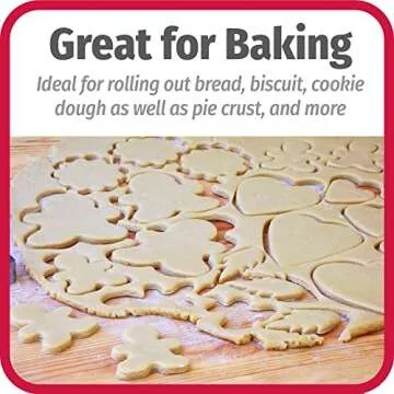 Good Cook Classic Wood Rolling Pin for Effective Baking