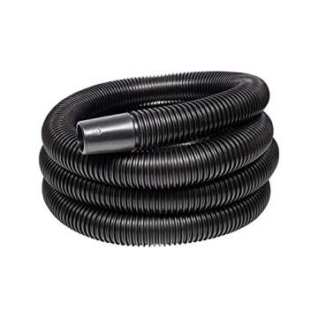 Shop-Vac 9062500 Vacuum Hose, 1.5 Inch Diameter x 12 Foot, Durable Design With Enhanced Maneuverabil...