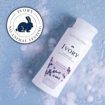 Ivory Lavender Body Wash - Nourishing & Gentle 21 Ounce