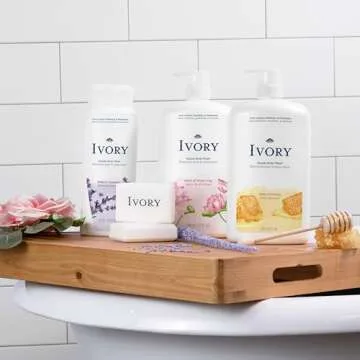 Ivory Lavender Body Wash - Nourishing & Gentle 21 Ounce