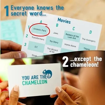 CATCH THE CHAMELEON Board Game - Fun for All Ages