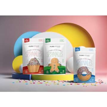 Pure Food By Estee Natural Pastel Colors Rainbow Candy Coated Chocolate Chips, 5oz | Cosmic Brownie ...