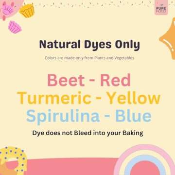 Pure Food By Estee Natural Pastel Colors Rainbow Candy Coated Chocolate Chips, 5oz | Cosmic Brownie Sprinkles | Vegan Chocolate | Natural Color Sprinkles | Mini Colored Chocolate Chips for Baking | Soy Free, Gluten Free, Dairy Free, Nut Free