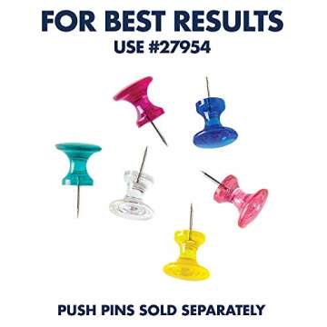 Quartet Cork Board, Bulletin Board, 3' x 2' Corkboard, Black Frame (2303B)