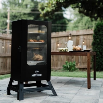 Digital Electric BBQ Smoker - 30 Inch, Black, Model MB20070421
