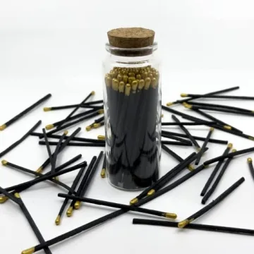 Elegant Decorative Matches in a Jar | 60+ Matchsticks