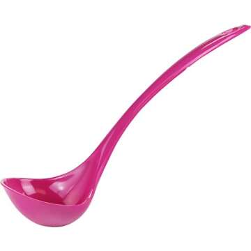 Calypso Basics by Reston Lloyd 4 Piece Melamine Utensil Set - Colorful, Durable Kitchen Tools